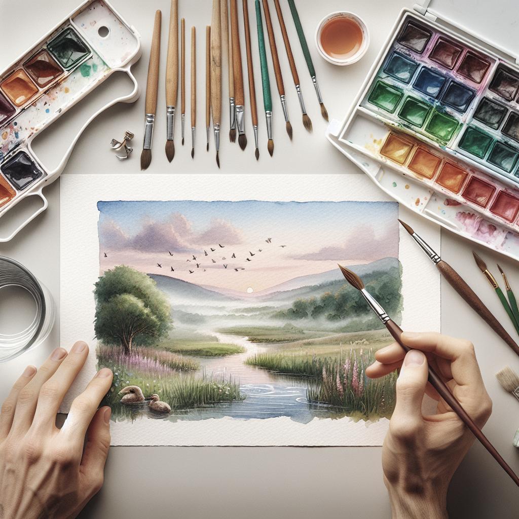 Der perfekte Einstieg: Aquarellmalen für Anfänger leicht gemacht